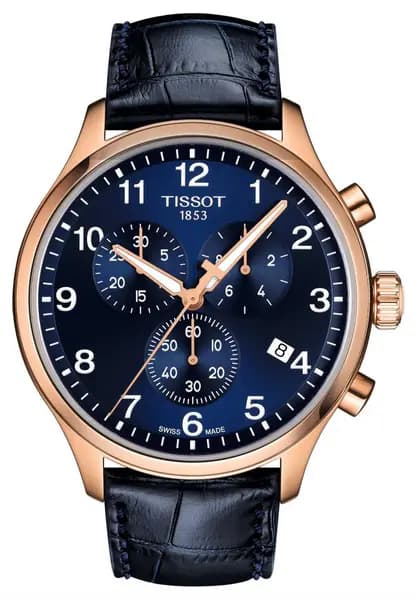 Tissot T1166173604200 Chrono XL Classic (45mm) Blue Dial / Watch