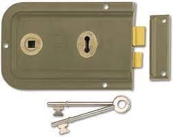 Union 1445 Double Handed Sash Rim Lock