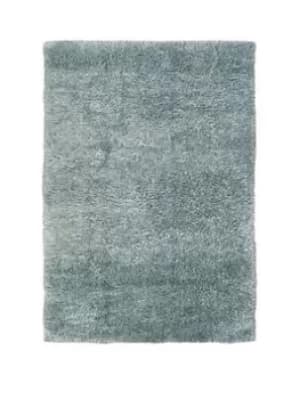 Supersoft Shaggy Duckegg Rug 160X230Cm