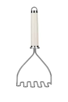 Stainless Steel Potato Masher - Almond Cream