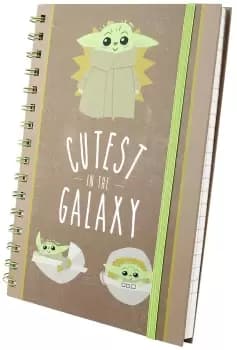 Star Wars The Mandalorian - Cutest In The Galaxy Notebook multicolour