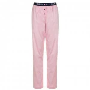 Tommy Bodywear Woven Waistband Pyjama Trousers - Cardinal