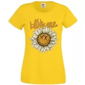 Blink-182 - Sunflower Ladies XX-Large T-Shirt - Yellow