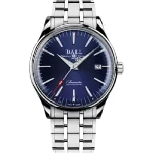 Mens Ball Trainmaster Manufacture 80 Hours Automatic Automatic Watch
