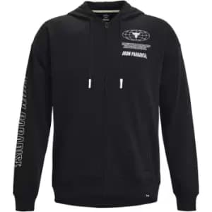 Under Armour Project Rock Disrupt Full Zip Hoodie Mens - Black