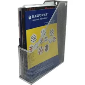 Wire Mesh Magazine File Silver
