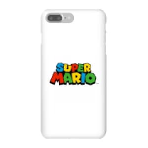 Nintendo Super Mario Colour Logo Phone Case - iPhone 7 Plus - Snap Case - Gloss