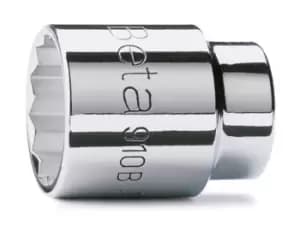 Beta Tools 910B 3/8" Square Drive Bi-Hex Socket 10mm 009100110