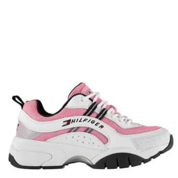 Tommy Jeans Heritage Chunky Trainers - BUBBLE Pink TPL