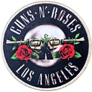 Guns N' Roses - Los Angeles Silver Standard Patch