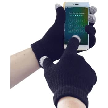 Portwest GL16NARL/XL - sz L - XL Touch Screen Knit Glove - Navy