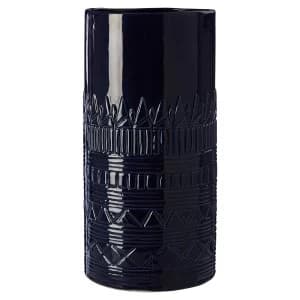 Premier Housewares Petra Small Planter - Blue Finish