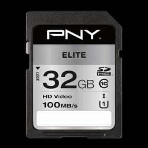 PNY High Elite 32GB SDHC Memory Card