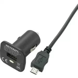 VOLTCRAFT CPS-1000 MicroUSB CPS-1000 MicroUSB USB charger Car Max. output current 1000 mA 1 x Micro USB, USB