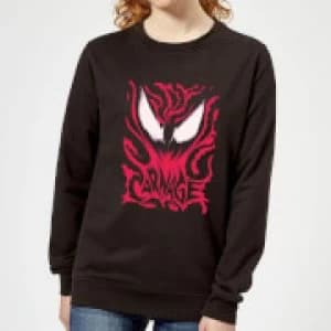 Venom Carnage Womens Sweatshirt - Black