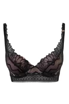 Wonderbra Padded Triangle Tribal Mix Longline Bra