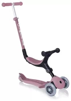 Globber Go Up Ecological Fold Lights Scooter - Berry