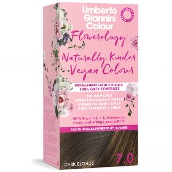 Umberto Giannini Flowerology Naturally Kinder Colour - Dark Blonde 7.0 195ml