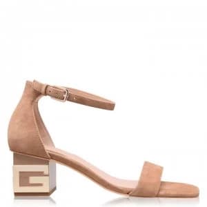 Guess Maeva Heeled Sandals - TAUPE