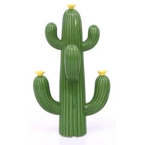 Cactus with Yellow Flower Ornament 27cm