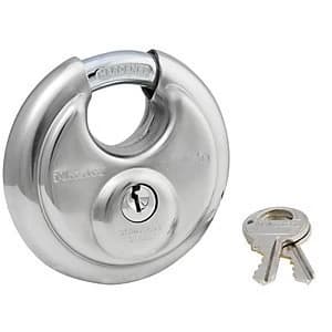 Master Lock 40KAD Discus Stainless Steel Padlock 70mm