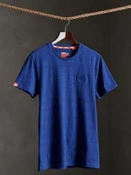 Superdry Orange Label Vintage Embroidery T-Shirt, Cobalt Size M Men