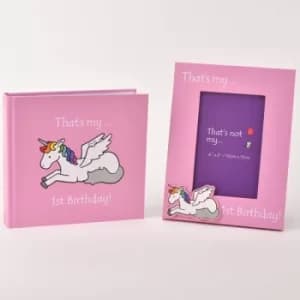 That's Not My Unicorn Photo Frame & Album Set