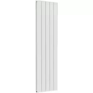 White Designer Radiator Vertical Flat Panel Double Panel Rad Modern 1800x510mm - White