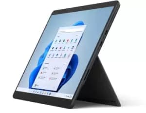 Microsoft Surface Pro 8, Intel Core i7-1185G7, 16GB RAM, 256GB SSD, 13" 2880 x 1920 Touchscreen, Intel Iris Xe, Windows 10 Pro, Graphite (Commerc
