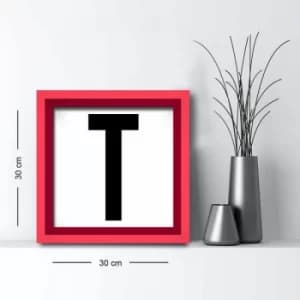 3030AHS-093k Multicolor Decorative Framed MDF Painting