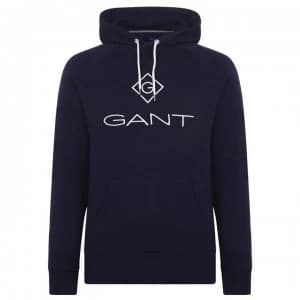 Gant Gant OTH Logo Hoodie - Navy 433