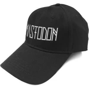Mastodon - Logo Mens Baseball Cap - Black