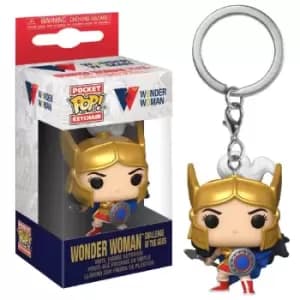 DC Comics Pocket POP! Vinyl Keychains 4cm WW 80th - WW (Challenge Of The Gods) Display (12)