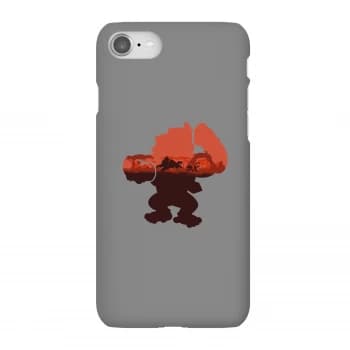 Nintendo Donkey Kong Silhouette Serengeti Phone Case - iPhone 8 - Snap Case - Gloss