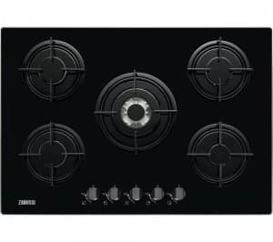 Zanussi ZGO75524BA 5 Burner Gas Hob