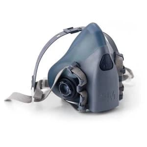 3M 7500 Series 7503 Reusable Half Face Mask Large GreyBlue