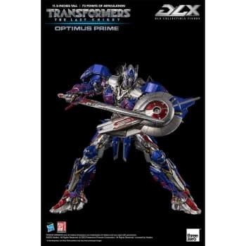 ThreeZero Transformers: The Last Knight DLX Collectible Figure - Optimus Prime