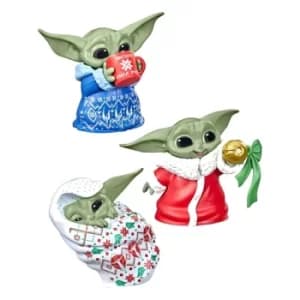 Star Wars Mandalorian Bounty Collection Figures 6cm Holiday Assortment (9)