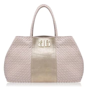 Biba Woven Tote Bag - Bone