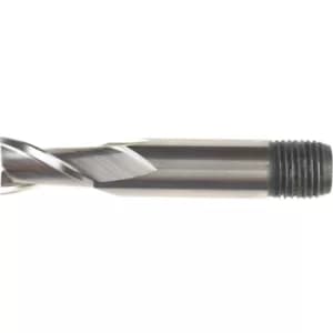 Sherwood 1/4" HSS 2 Flute Threaded Shank Short Series Slot Drill