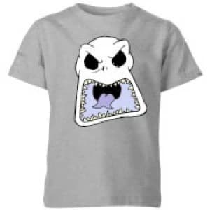 The Nightmare Before Christmas Jack Skellington Angry Face Kids T-Shirt - Grey - 11-12 Years