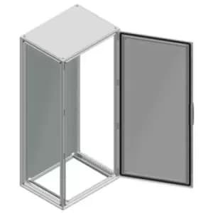 Schneider Electric NSYS Steel, Single Door Floor Standing Enclosure, 2000 x 600 x 400mm, IP55