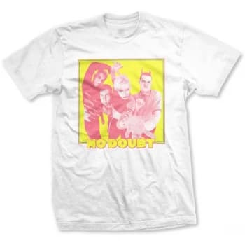 No Doubt - Yellow Photo Unisex Small T-Shirt - White