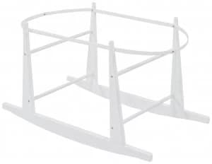 Shnuggle White Moses Basket Rocking Stand.