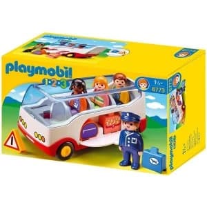 Playmobil 1.2.3 Airport Shuttle Bus