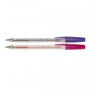 Value Ballpen Medium Pink Pack of 50