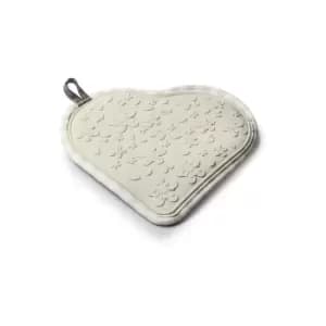 Silicone Heart Hot Grab & Mat Cream - Zeal