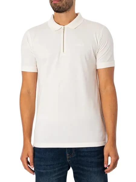 Barbour International Cylinder Polo Shirt Whisper White XL