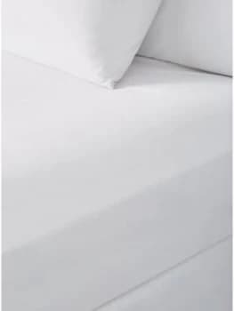Hotel Collection Luxury Soft Touch 600 Thread Count 100% Cotton Sateen 32Cm Deep Fitted Sheet