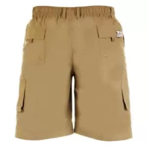 Duke Mens Nick-D555 Shaped Leg Cargo Shorts (4XL) (Sand)